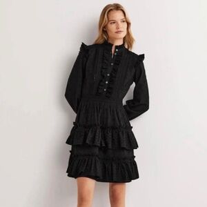 Boden Embroidery Cotton Dress